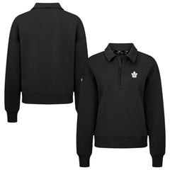 Toronto Maple Leafs Levelwear Women's Canmore Quarter-Zip Pullover - NHL Pullover