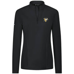 Pittsburgh Penguins Levelwear Women's Upright Quarter-Zip Pullover - NHL Pullover