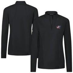 Columbus Blue Jackets Levelwear Women's Upright Quarter-Zip Pullover - NHL Pullover