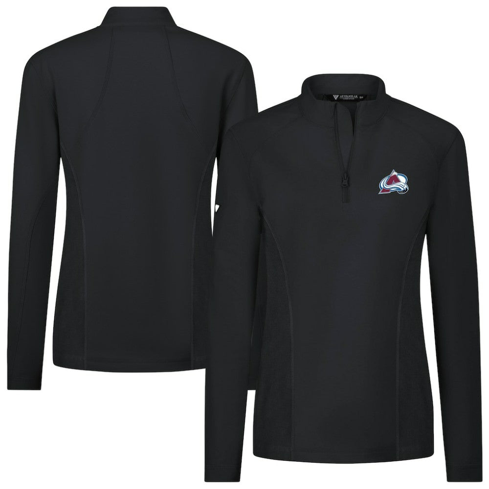 Colorado Avalanche Levelwear Women's Upright Quarter-Zip Pullover - NHL Pullover