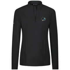 San Jose Sharks Levelwear Women's Upright Quarter-Zip Pullover - NHL Pullover
