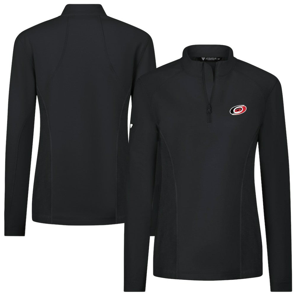 Carolina Hurricanes Levelwear Women's Upright Quarter-Zip Pullover - NHL Pullover