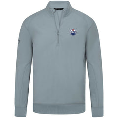 Edmonton Oilers Levelwear Upright Tri-Blend Quarter-Zip Pullover - NHL Pullover