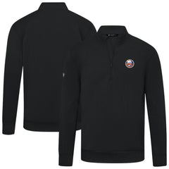 New York Islanders Levelwear Upright Tri-Blend Quarter-Zip Pullover - NHL Pullover