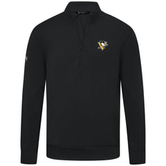 Pittsburgh Penguins Levelwear Upright Tri-Blend Quarter-Zip Pullover - NHL Pullover