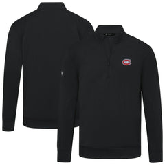 Montreal Canadiens Levelwear Upright Tri-Blend Quarter-Zip Pullover - NHL Pullover