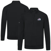 Colorado Avalanche Levelwear Upright Tri-Blend Quarter-Zip Pullover - NHL Pullover