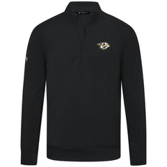 Nashville Predators Levelwear Upright Tri-Blend Quarter-Zip Pullover - NHL Pullover