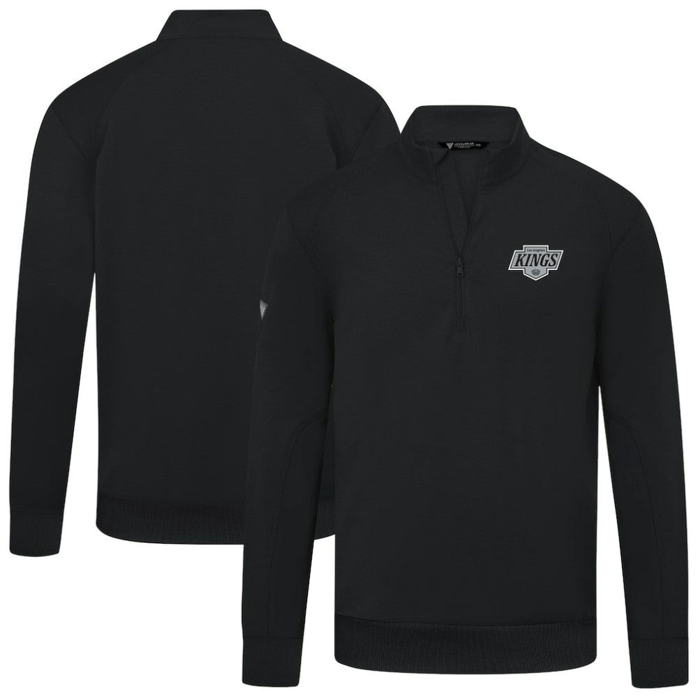 Los Angeles Kings Levelwear Upright Tri-Blend Quarter-Zip Pullover - NHL Pullover