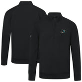 San Jose Sharks Levelwear Upright Tri-Blend Quarter-Zip Pullover - NHL Pullover