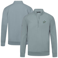 Dallas Stars Levelwear Upright Tri-Blend Quarter-Zip Pullover - NHL Pullover