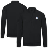 Winnipeg Jets Levelwear Upright Tri-Blend Quarter-Zip Pullover - NHL Pullover