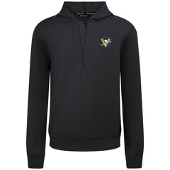 Pittsburgh Penguins Levelwear Technic Quarter-Zip Pullover Hoodie - NHL Hoodies