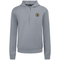Boston Bruins Levelwear Technic Quarter-Zip Pullover Hoodie - NHL Hoodies