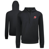 New Jersey Devils Levelwear Technic Quarter-Zip Pullover Hoodie - NHL Jerseys
