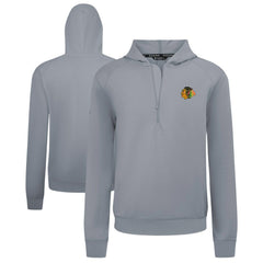 Chicago Blackhawks Levelwear Technic Quarter-Zip Pullover Hoodie - NHL Hoodies