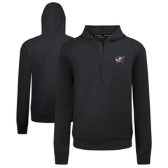 Columbus Blue Jackets Levelwear Technic Quarter-Zip Pullover Hoodie - NHL Hoodies