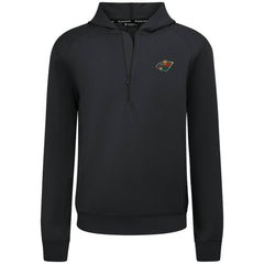 Minnesota Wild Levelwear Technic Quarter-Zip Pullover Hoodie - NHL Hoodies