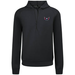 Washington Capitals Levelwear Technic Quarter-Zip Pullover Hoodie - NHL Hoodies