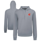 Calgary Flames Levelwear Technic Quarter-Zip Pullover Hoodie - NHL Hoodies