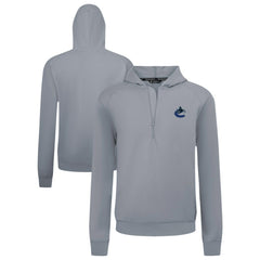 Vancouver Canucks Levelwear Technic Quarter-Zip Pullover Hoodie - NHL Hoodies