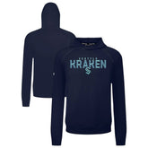 Seattle Kraken Levelwear Mandate Carve Tri-Blend Pullover Hoodie - NHL Hoodies