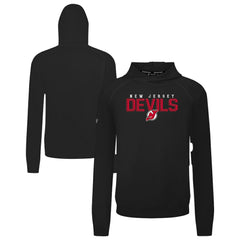 New Jersey Devils Levelwear Mandate Carve Tri-Blend Pullover Hoodie - NHL Jerseys