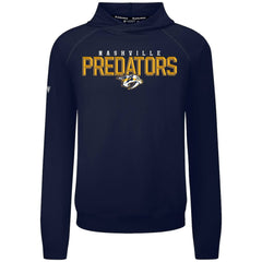 Nashville Predators Levelwear Mandate Carve Tri-Blend Pullover Hoodie - NHL Hoodies