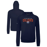 Edmonton Oilers Levelwear Mandate Carve Tri-Blend Pullover Hoodie - NHL Hoodies