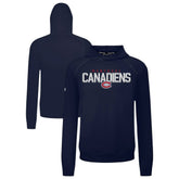 Montreal Canadiens Levelwear Mandate Carve Tri-Blend Pullover Hoodie - NHL Hoodies