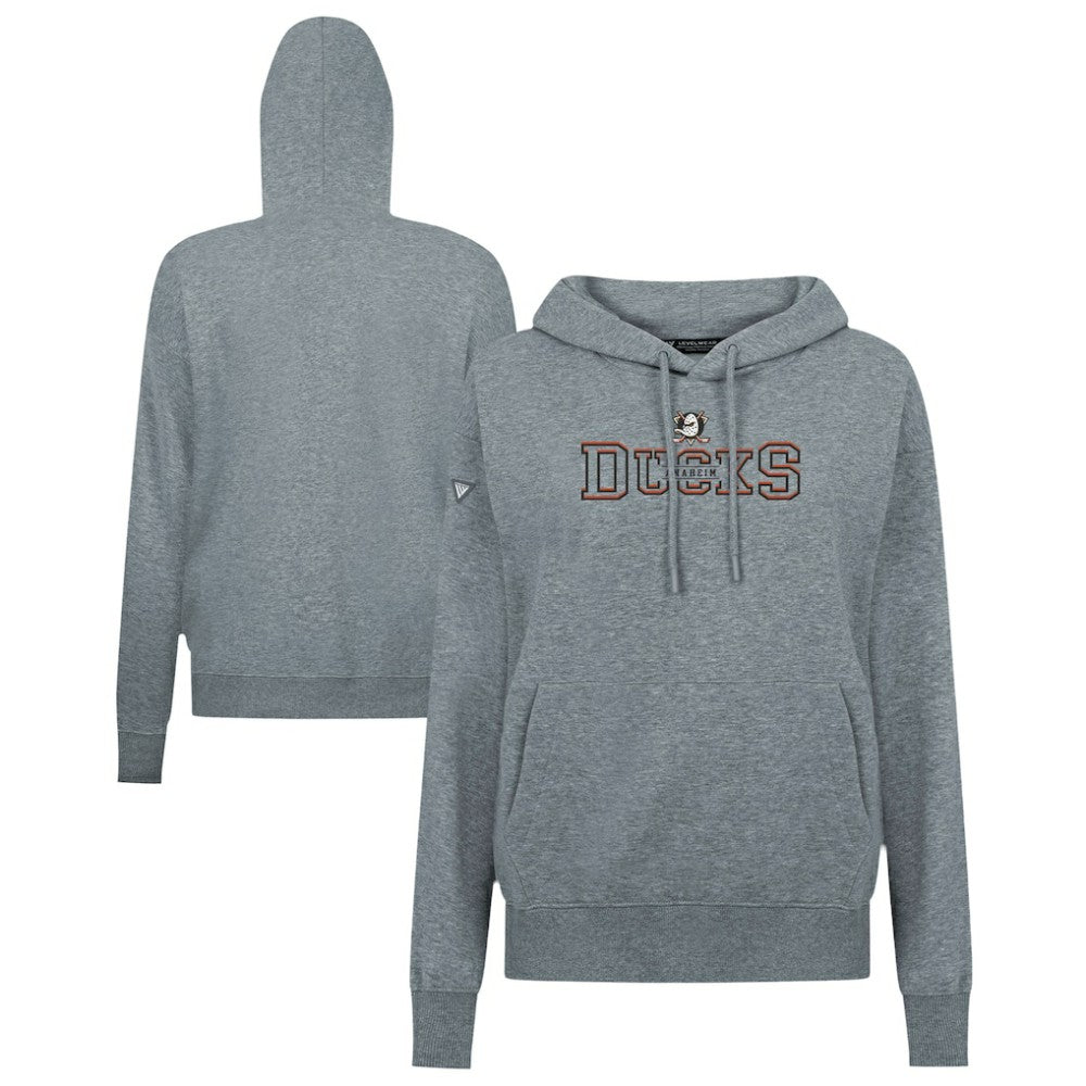 Anaheim Ducks Levelwear Women's Adorn Journey Pullover Hoodie - NHL Hoodies