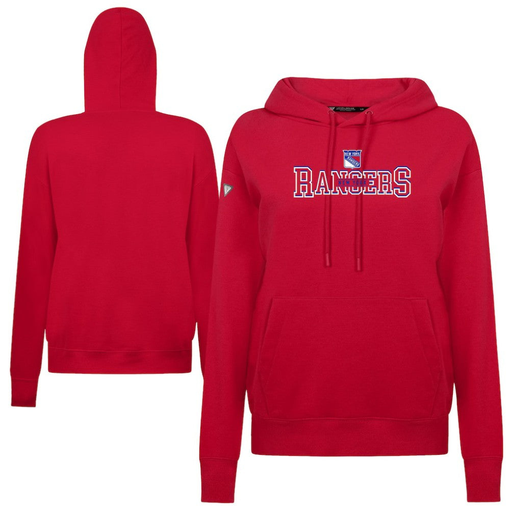 New York Rangers Levelwear Women's Adorn Journey Pullover Hoodie - NHL Hoodies