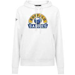Buffalo Sabres Levelwear Women's Adorn Banner Arch Pullover Hoodie - NHL Hoodies