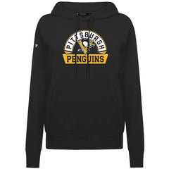 Pittsburgh Penguins Levelwear Women's Adorn Banner Arch Pullover Hoodie - NHL Hoodies