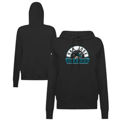 San Jose Sharks Levelwear Women's Adorn Banner Arch Pullover Hoodie - NHL Hoodies