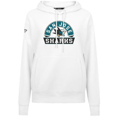 San Jose Sharks Levelwear Women's Adorn Banner Arch Pullover Hoodie - NHL Hoodies