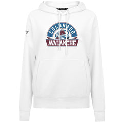 Colorado Avalanche Levelwear Women's Adorn Banner Arch Pullover Hoodie - NHL Hoodies