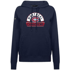 Montreal Canadiens Levelwear Women's Adorn Banner Arch Pullover Hoodie - NHL Hoodies