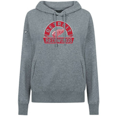 Detroit Red Wings Levelwear Women's Adorn Banner Arch Pullover Hoodie - NHL Hoodies