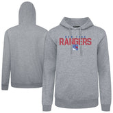 New York Rangers Levelwear Podium Carve Pullover Hoodie - NHL Hoodies