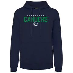 Vancouver Canucks Levelwear Podium Carve Pullover Hoodie - NHL Hoodies