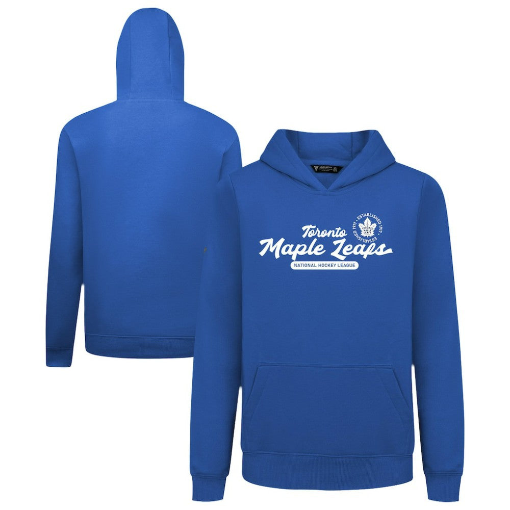 Toronto Maple Leafs Levelwear Youth Podium Monument Pullover Hoodie - NHL Hoodies