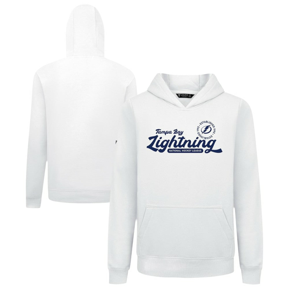 Tampa Bay Lightning Levelwear Youth Podium Monument Pullover Hoodie - NHL Hoodies