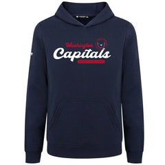 Washington Capitals Levelwear Youth Podium Monument Pullover Hoodie - NHL Hoodies