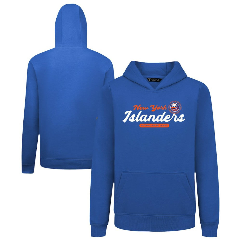 New York Islanders Levelwear Youth Podium Monument Pullover Hoodie - NHL Hoodies