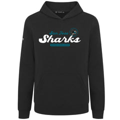 San Jose Sharks Levelwear Youth Podium Monument Pullover Hoodie - NHL Hoodies