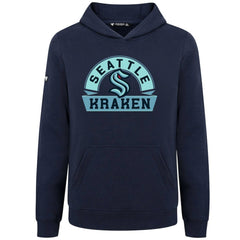 Seattle Kraken Levelwear Youth Podium Banner Arch Pullover Hoodie - NHL Hoodies