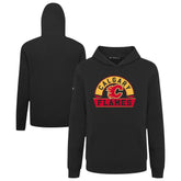 Calgary Flames Levelwear Youth Podium Banner Arch Pullover Hoodie - NHL Hoodies