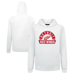 Detroit Red Wings Levelwear Youth Podium Banner Arch Pullover Hoodie - NHL Hoodies