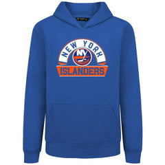 New York Islanders Levelwear Youth Podium Banner Arch Pullover Hoodie - NHL Hoodies